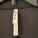 Soma  BLAZER SIZE M BNWOT color black length 31” bust 38” so soft front pockets Photo 1