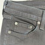 Rag and Bone Denim Black Coal Stevie Capri | Size 25 Photo 5