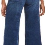 J. McLaughlin  Aiko Wide Leg Blue Denim Solid Jeans - NWT Photo 1