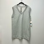 Vuori NWT  Sedona Vest Dress, Light Heather Grey | Size Small Photo 3