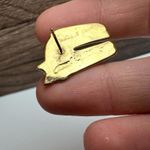 Laurel Burch Jungle Cat Signed Red & White Enamel Gold Tone Stud Earrings Photo 9