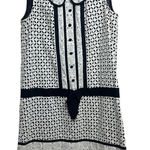 Anna Sui  Vintage Cream and Black Dress Sz. 6 Photo 0