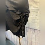 Becca  Women's Standard Modern Edge Bandeau Tankini, Swimsuit Tops, Black L NWT Photo 6