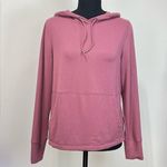 Avia Hooded Long Sleeve Activewear Top Size Medium Mauve Pink Photo 1