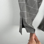 Nike  Golf Womens‎ Crop Pants Check Print Gray Sz 8 Photo 5