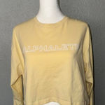 Alphalete NWOT  OUTLINED LONG SLEEVE CROP SIZE MEDIUM Photo 0
