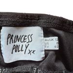 Princess Polly  Black Sheer Corset Top Ruched Sleeveless Tank US 8 Photo 3