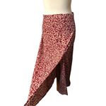 SheIn Vacay animal print cheetah Print Split Thigh Skirt Photo 3