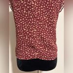 MM Couture EUC  by Miss Me Red Ruffle Sleeveless Blouse size small Photo 6