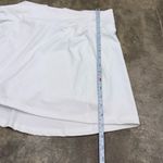J.Crew  Active white athletic skirt with shorts Photo 4