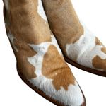 Beverly Feldman Cowhair Western Boots Tan Size 6.5 Photo 7
