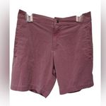 Marine layer  Purple Cotton Shorts Photo 0