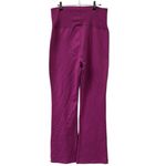 Route 66 Magenta French Terry High Waist Bootcut Loungewear Pants Womens Medium Photo 3