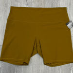 Lululemon Gold Spice Spandex Biker Shorts - Size 18 Photo 0
