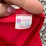 VTG 60s 70s Penny's Adonna red lace trim slip Concertina Crystal Pleat size 36 Size L Photo 5