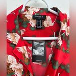 Forever 21  Red and White Camouflage Casual Shirt Photo 1