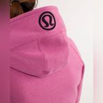 Lululemon Vintage Scuba Hoodie Sparkle Heathered Paris Pink Size 10 Rare 2011 Photo 4