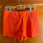 Cynthia Rowley Women's Red-Orange Shorts, Size 6, EUC Photo 1