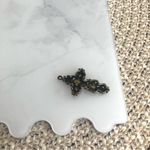 Vintage Stone Cross Pendant Photo 1