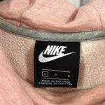 Nike Light Pink Heathered Funnel Hoodie Photo 3