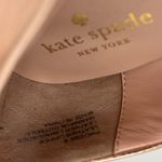 Kate Spade Pink Leather Phoebe Flats Light Blush Pink with Gold Buckle Photo 8