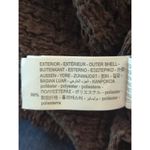 ZARA  Expresso Brown Textured Knot Ruched Side Maxi Dress LARGE Modest Preppy Photo 12