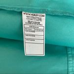Hurley Double Breasted Rain Jacket Windbreaker Teal/Aqua Size Small Photo 9