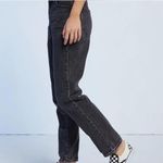 PacSun NWOT Black Wash Low Rise Straight Leg Jeans Women’s size 26 Photo 13