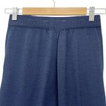 St. John  Collection Santana Knit Pants Navy Blue Pleated Trousers Size 4 USA Photo 4