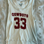Brandy Melville  Tank Top Cowboys Photo 0