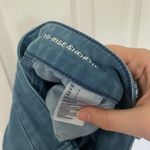 American Eagle AEO Bright Indigo Blue Hi-Rise Shortie Shorts Photo 2