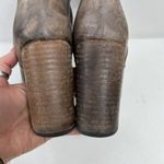 Freebird by Steven Size 9 Holis Boots Leather Heeled Zip Lace Up Brown Women's Photo 7