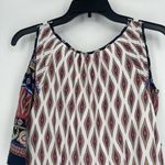 Fig & Flower Boho Cold Shoulder Mini Swing Dress Mixed Pattern Short Sleeve S Photo 5