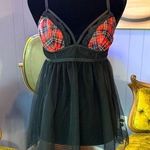 Victoria's Secret Victoria’s Secret Plaid School Girl Babydoll Lingerie Top Size Small Photo 0
