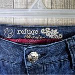 Refuge  Premium Size 11 Dark Blue Wash Jeans Lo Rise w/5 Pockets & Belt Loops Photo 9