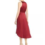 Joie NWOT  Kataniya Tie-Front Satin Midi Dress Size 00 Photo 1