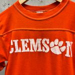The Vintage Shop Clemson University Tigers Vintage 1970s Jersey Cut Short Sleeve T-Shirt Small S Photo 1