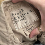 Frank & Eileen Daphne Sleeveless Popover Dress Linen In Sand Size Medium Photo 6