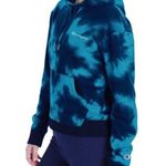 Champion  Hoodie Womens S Blue Tie Dye Pullover Logo Streetwear Athletic Y2K Photo 1