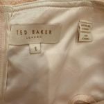 Ted Baker Ballet Pink Strapless Lace Fit & Flare Dress TB Size 1 US Size 0/2 Photo 7