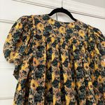 Ulla Johnson  Elaine Floral Silk Mini Dress Size 0 XS Puff Sleeve Runway Wedding‎ Photo 9