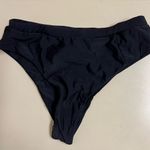 SheIn  High Waisted Black Bikini Bottom - Size Medium - NWOT Photo 1