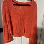 Free People Free peopl Sweater with bell sleeves fits oversized more like a small Photo 0