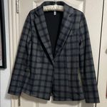 Piphany 💖 Matching Gray Plaid Blazer and Skirt Suit Set Photo 3