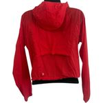 Athleta  Women’s Crop Jacket Red Ascender Size XXS Photo 4