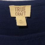 True Craft  Top With Crocheted Sleeve Detail Size XL Photo 2