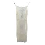 Keepsake The Label Daydream Lace Dress Ivory Sheer Midi Slip Lined Size S NWT White Photo 2