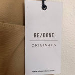 RE/DONE NWT  70s Trouser in Washed Khaki Photo 5