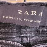 ZARA  Black Wash Distressed High Rise Skinny Denim Jeans 30 Made In Pakistán Photo 7