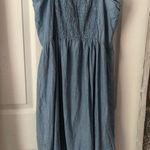 J.Crew 100% cotton denim mini dress, women size small Photo 4